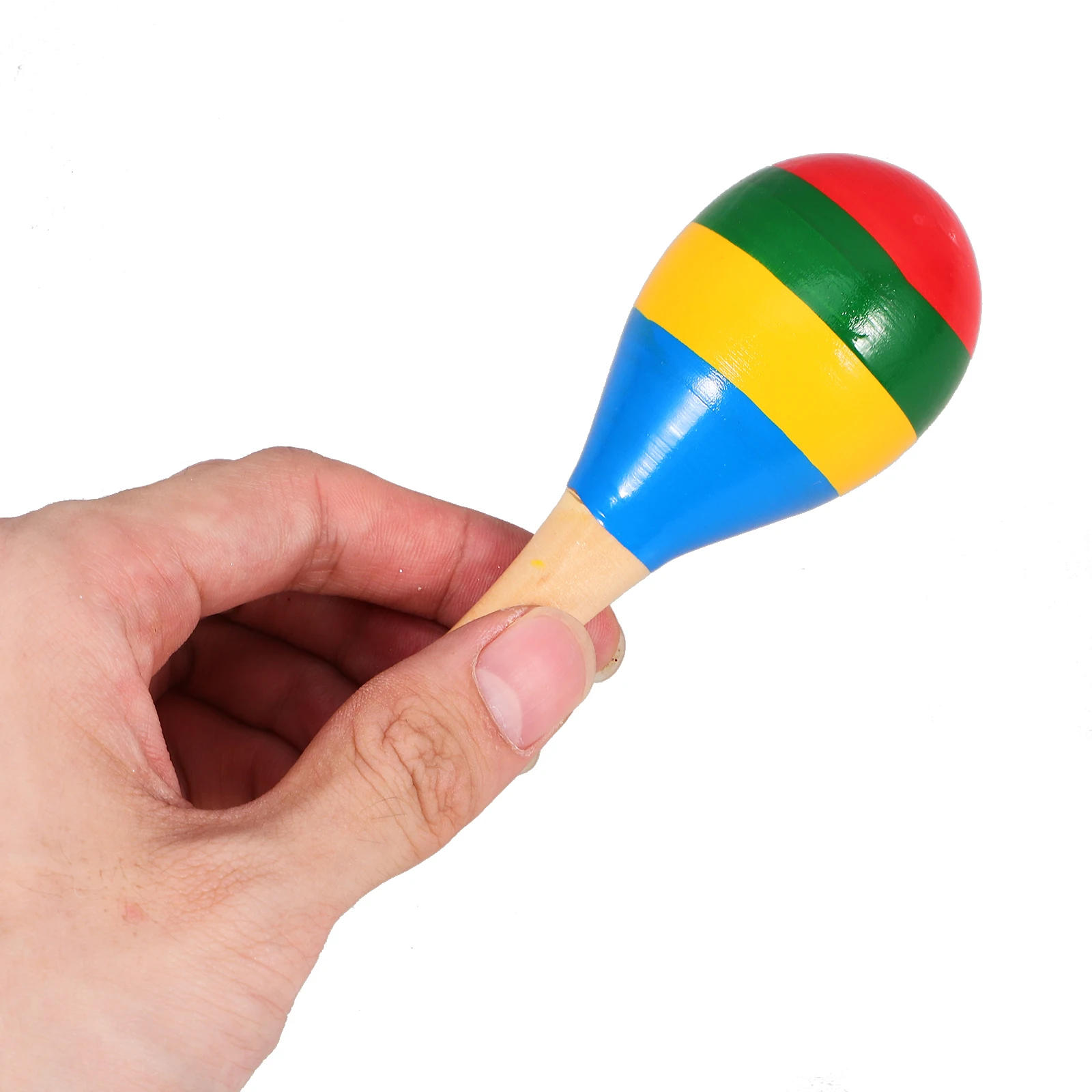 2Pcs Mini Sand Noise Maker Spielzeug Hammer Spielzeug Holz Maracas Shaker Kinder Musical Instruments Baby Noise Maker Geschenke