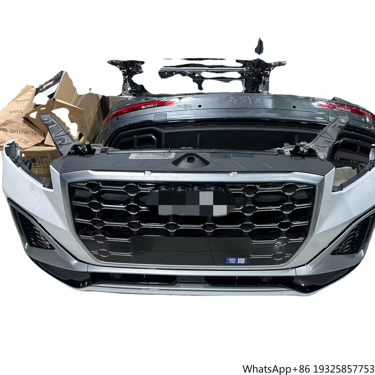 High-quality,complete  Rear Body Kit for the 20162024 Q2including a Durable ABS Front Bumper Headlightsand 6 Bolt-on
