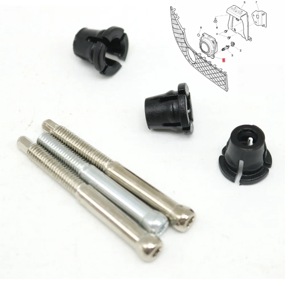 ACC Front Radar Cruise Control Distance Sensor Module Repair Clip Screw For Bentley Continental GTC II Flying Spur II Bentayga