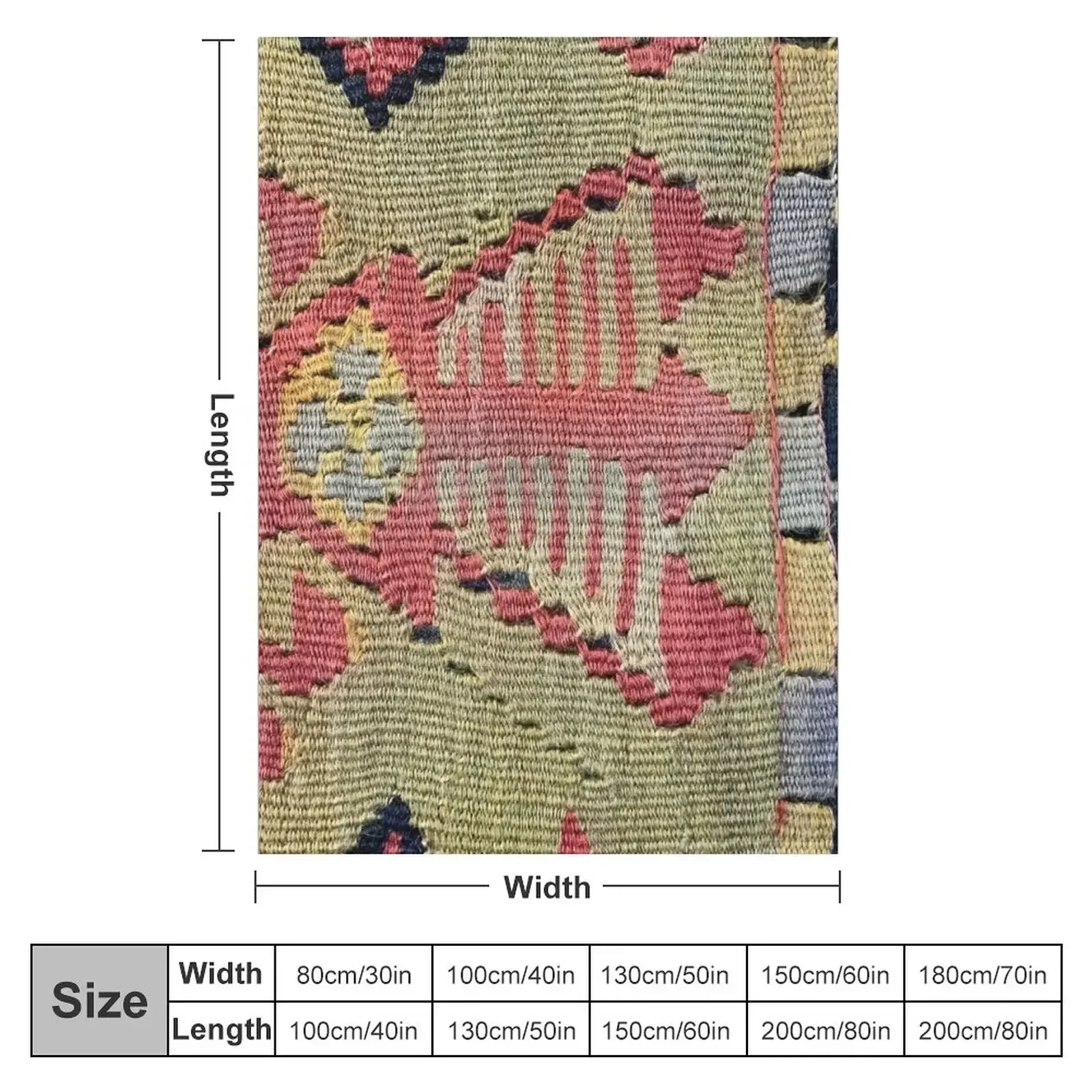 Decorative Kilim, Navaho Weave, Woven Textile Throw Blanket couch cozy soft plush fuzzy picnic outdoor blanket