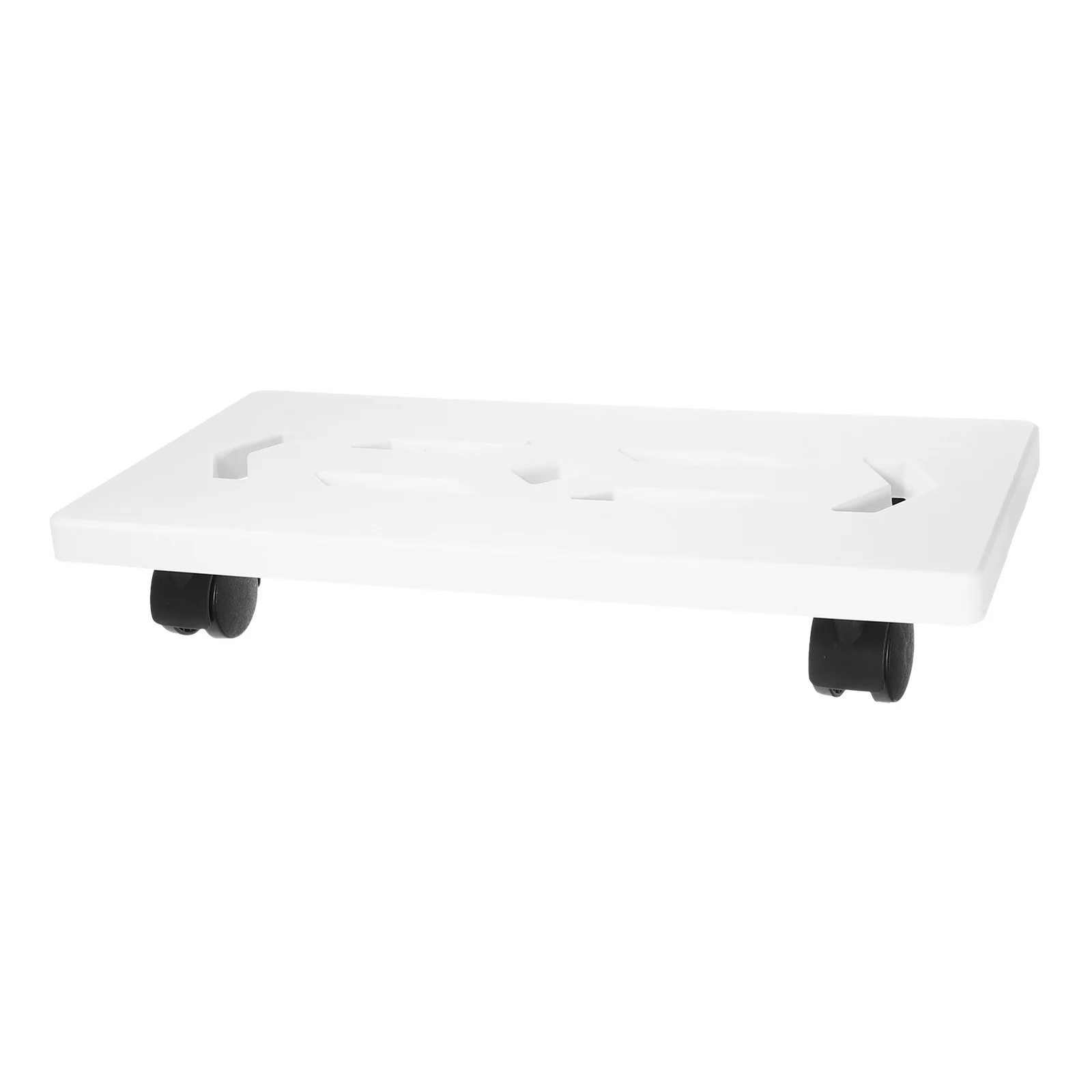 

Computer Host Bracket Tower Stand for Desktop Cpu with Wheels Plastic Floor Desk Riser Pc Under Carpet Stability Mobility Swivel
