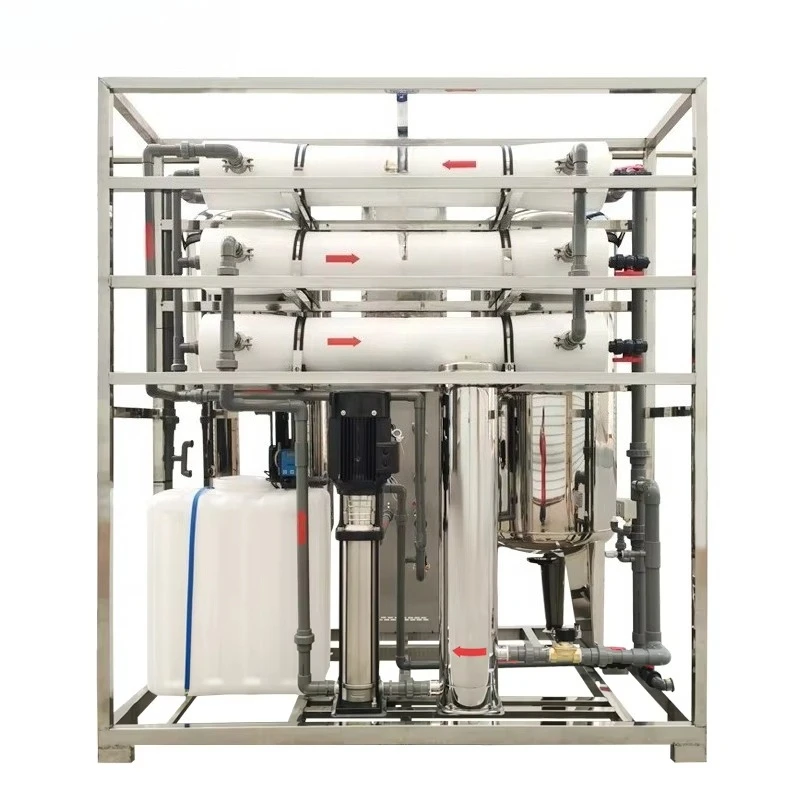 0.0001 Micron Filtration CE Certificate 3000L/H SUS 304 Apartment RO Water Purification Equipment for Direct Drinking Water