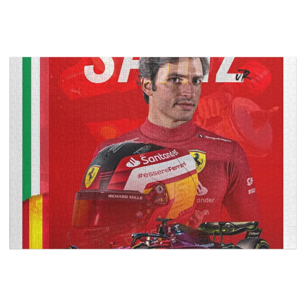 

Sainz 55 Jigsaw Puzzle Customs With Photo Personalised Name Game Children Puzzle
