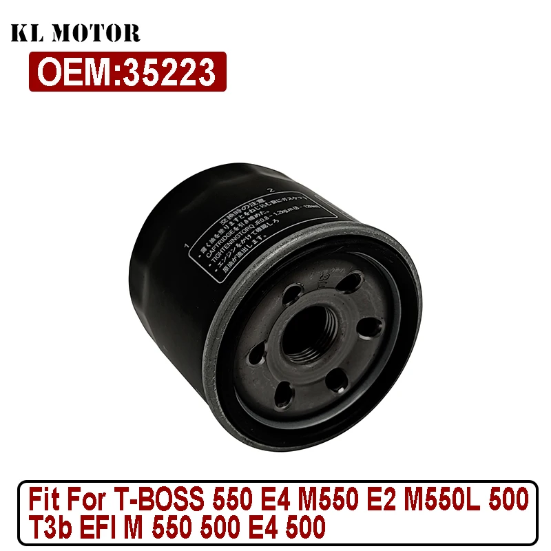 

Oil Filter For Linhai 500 550 ATV UTV PROMAX E4 T-BOSS 550 E4 M550 E2 M550L 500 T3b EFI M 550 500 E4 500 T3b 35223