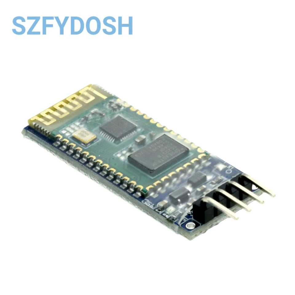 Kompatybilny przezroczysty moduł portu szeregowego Bluetooth Bezprzewodowa komunikacja portu szeregowego HC-06 Slave DIY HC06 z płytą bazową