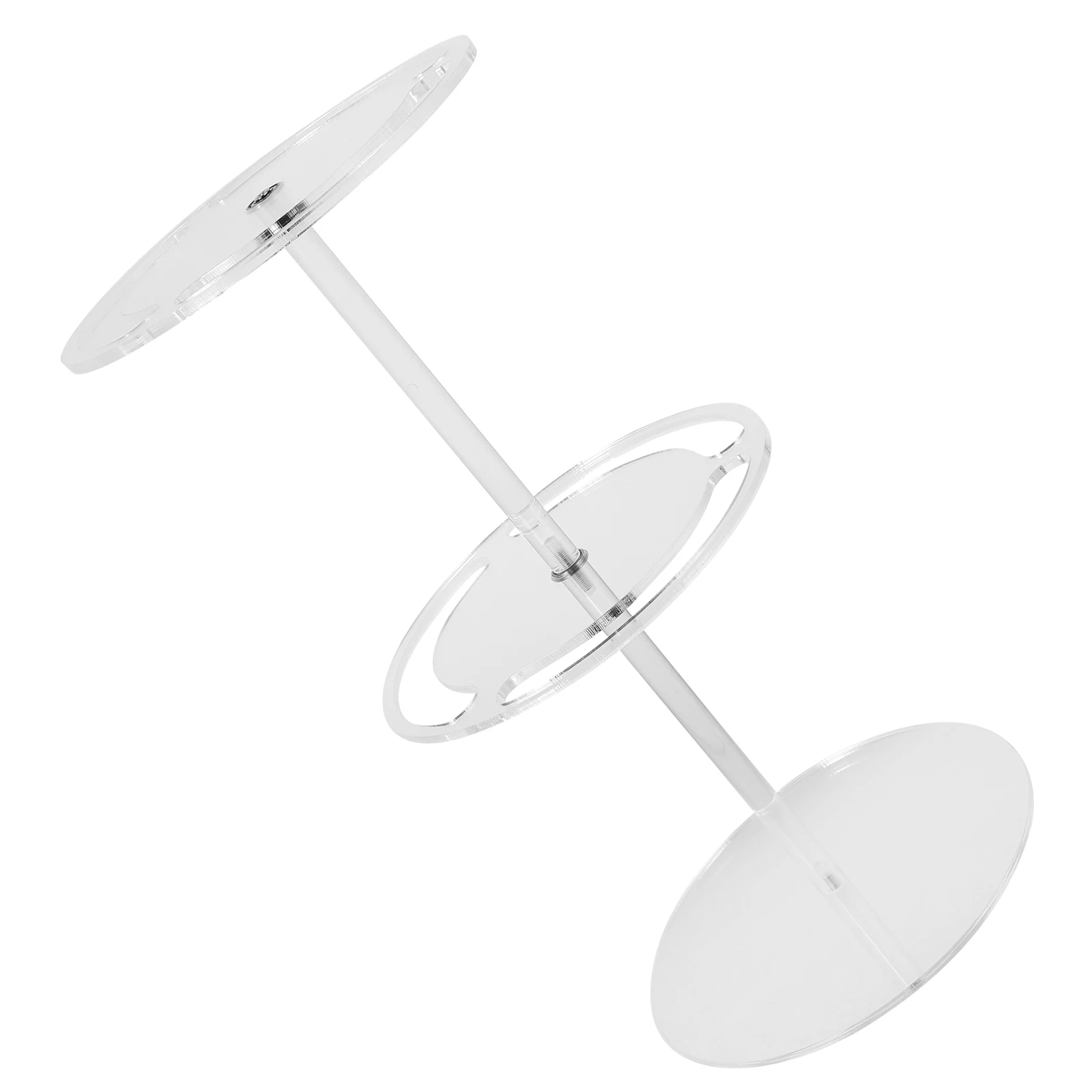 Rotating Acrylic Glasses Display Rack Sunglasses Holder Stand Eyeglasses Organizer Storage Tabletop Compact Design Elegant