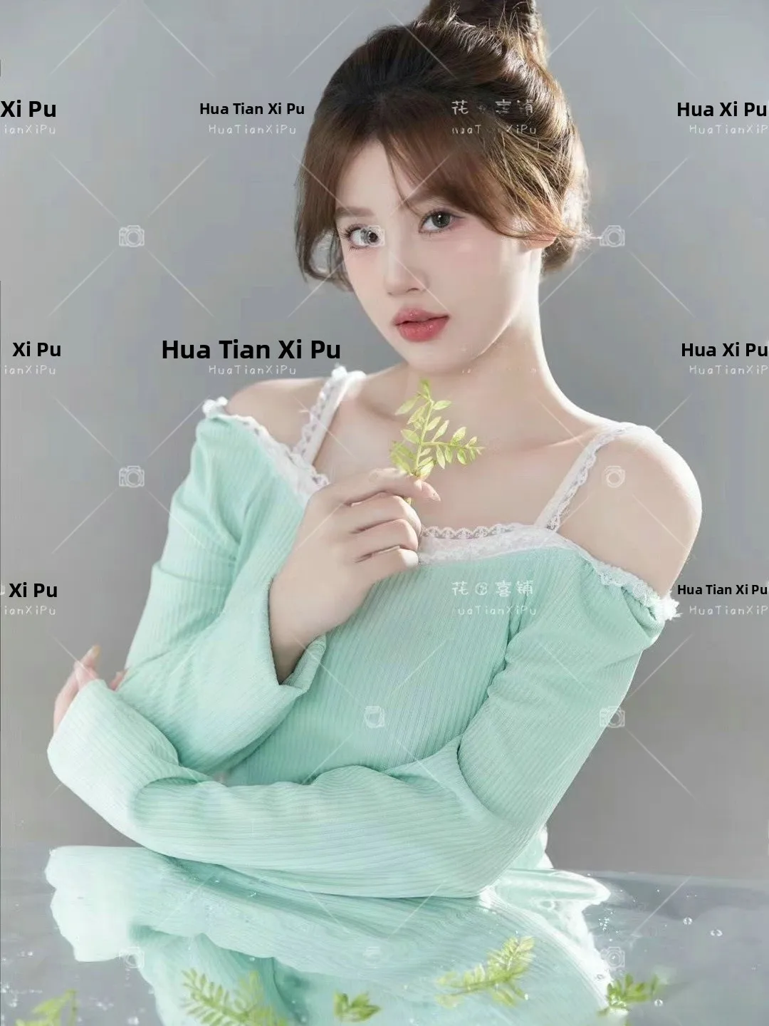 

New Arrival Light Oxygen Feel Portrait Photography Studio Theme Korean Style Art Photo Personal Artistic Portrait Clothing