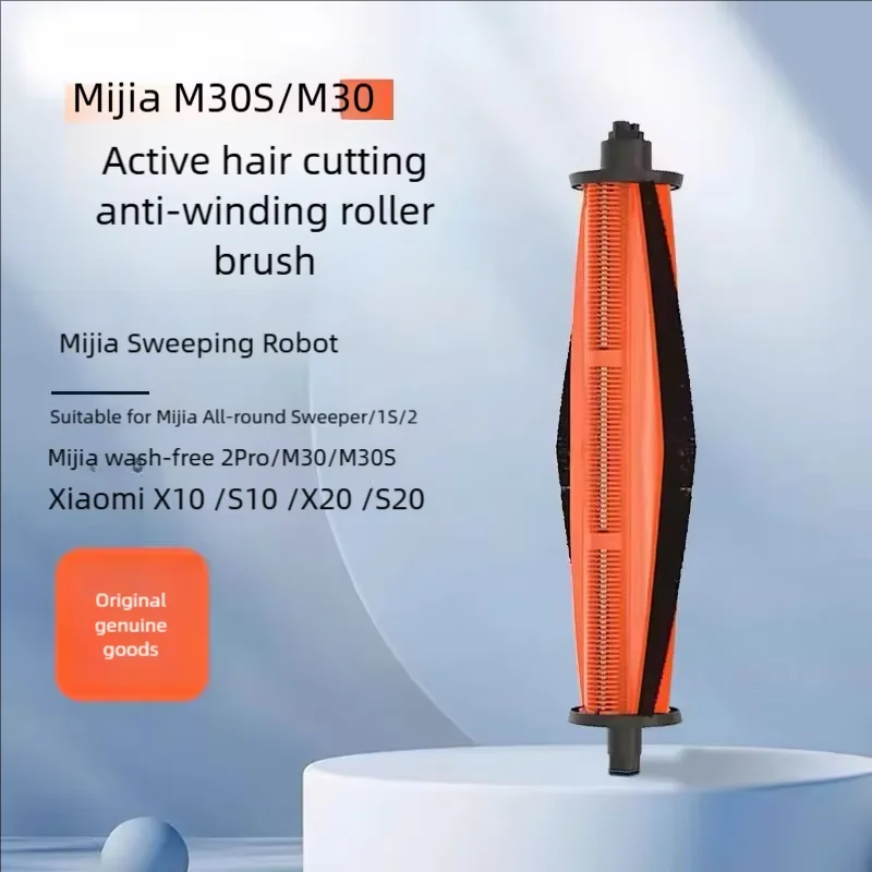 For Xiaomi Robot Vacuum X20max X20pro Mop2pro M30S D103CN/ X10+ X20+ S10 S20 Main Roller Brush Original Mijia New Hair Cut Brush