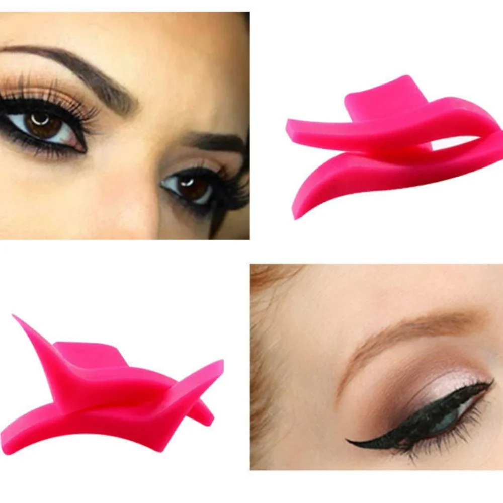 1 paar eyeliner stempel, eyeliner stencil, vleugel eyeliner stempel, eyeliner stencils voor ogen vleugel 1 st mode + 1 st Klassiek