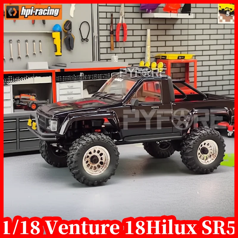 

HPI Venture 18, матовый альпинистский автомобиль, 1/18 1985, Hilux SR5, радиоуправляемый автомобиль с дистанционным управлением, игрушка для взрослых, детские игрушки, радиоуправляемые машинки на гусеничном ходу для взрослых