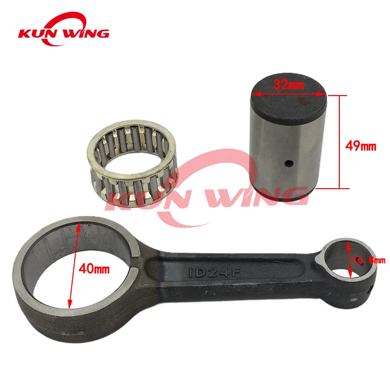 Crankshaft Connecting Rod For Honda CH250 Elite CN250 Helix 250 FES 250 Foresight NSS250 Jazz NSS250EX Forza EX NSS250X X