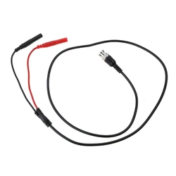 100cm Oscilloscope Signal-Generator BNC Male to 4mm Safety Male Banana Plug Low Loss Coaxial Cable Test  Connectors M4YD