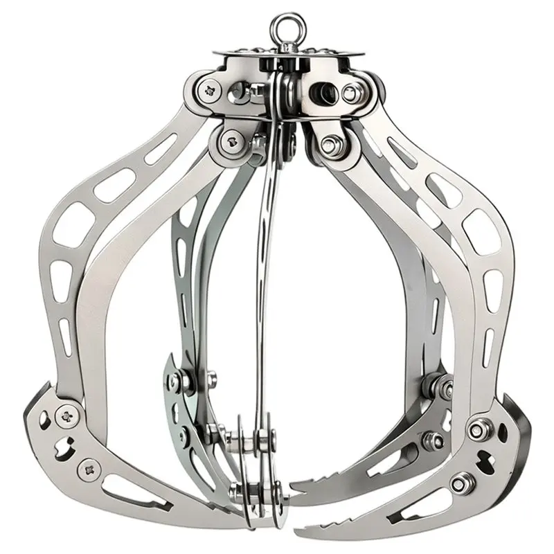 [B24B!】 Drone Gripper Clip Light Weight Stainless Steel Drone Mechanical Gripper Clip Drone Accessories