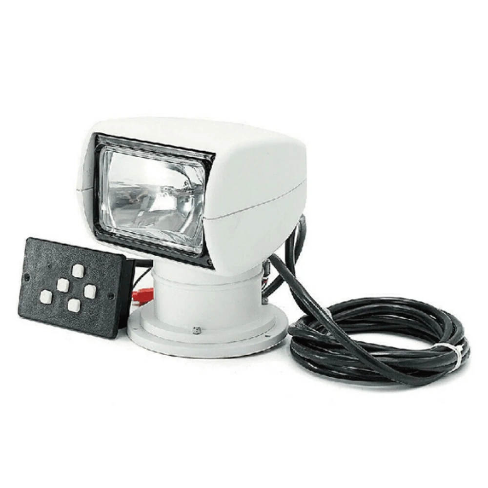 Boat Light Accessories 12V Waterproof Searchlight Boat Remote Control Spotlight Truck Car Marine Search Light