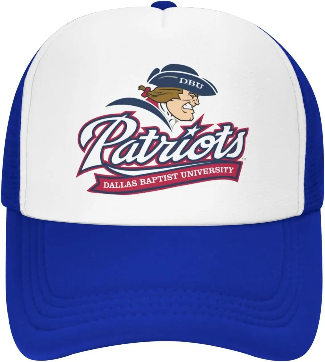 Dallas Baptist University Logo Trucker Hats for Both Men and Women - Mesh Baseball Snapback Hats