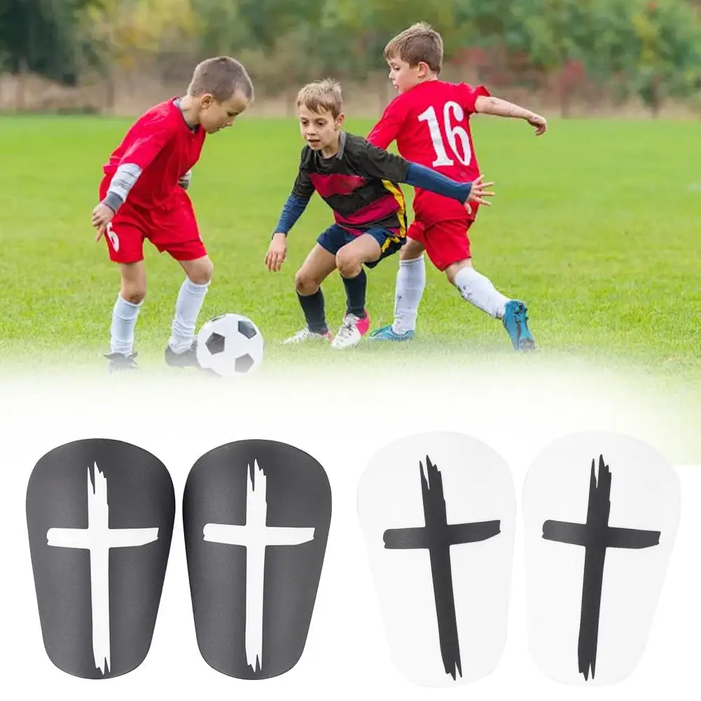 2 Buah Pelindung Kaki Sepak Bola & Bantalan Kaki untuk Latihan & Pertandingan Sepak Bola Perlengkapan Sepak Bola Esensial