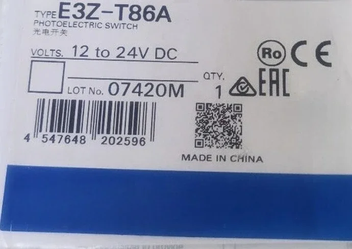 

Brand New E3Z-T86A Original Photoelectric Switch Expedited shipping