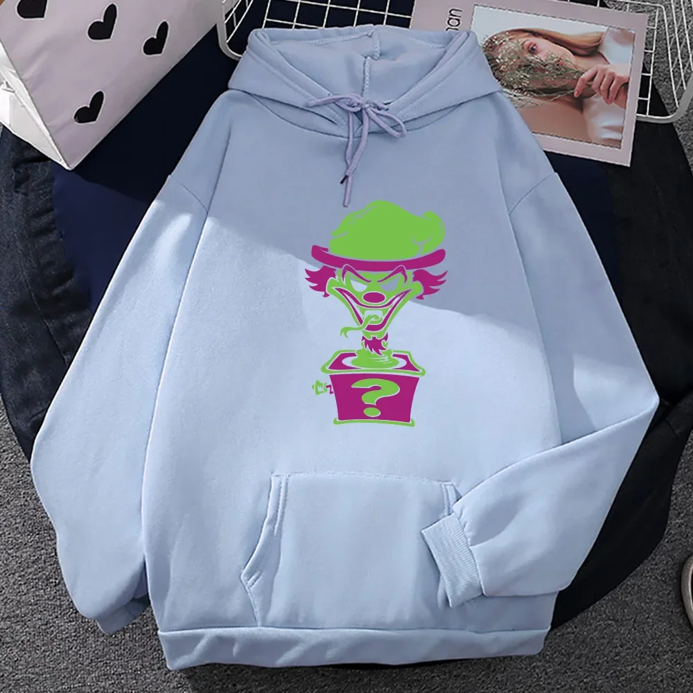 Insanee Clown Posse Printing Hoodie Men Autumn Fleece Pullovers Anime Graphic Clothes Hip Hop Style Sweatshirts Regular Fit Tops