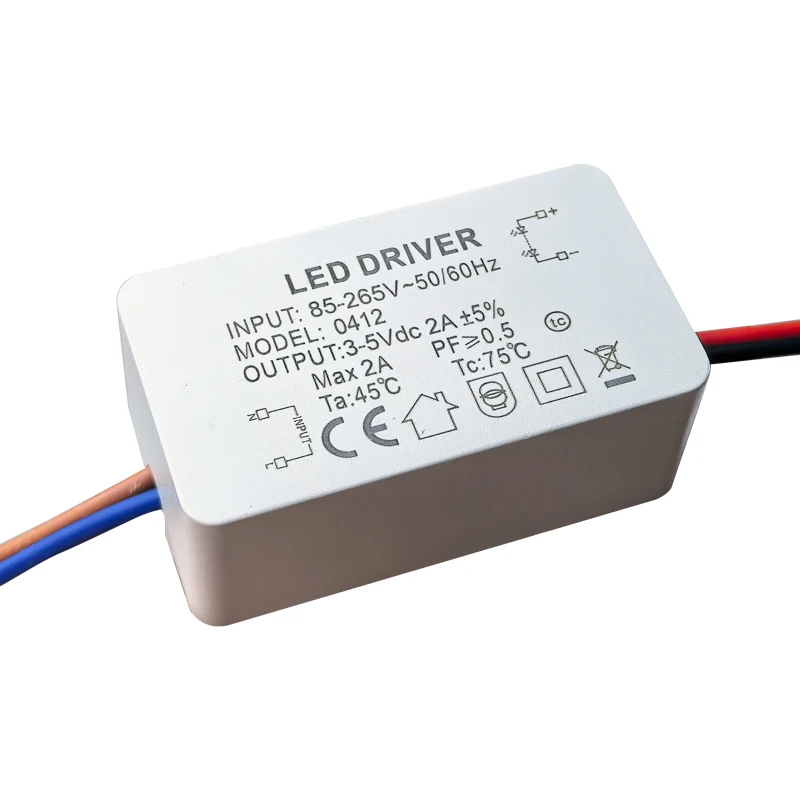 DC 5V LED Power Supply Transformer Switch Driver 1A 2A AC110V-220V to DC 5W 10W Adapter for Bluetooth Earphones Smartwatch