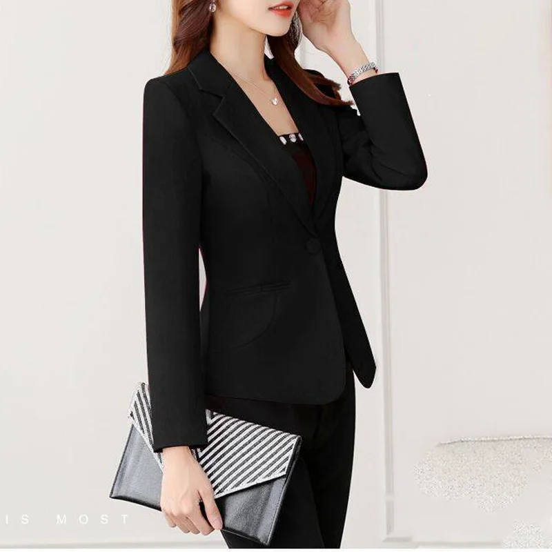 2023 New Spring and Autumn Korean Commuter Simple Suit Collar Slim Fit Short Sleeve Solid Color Versatile Oversized Women\'s Suit