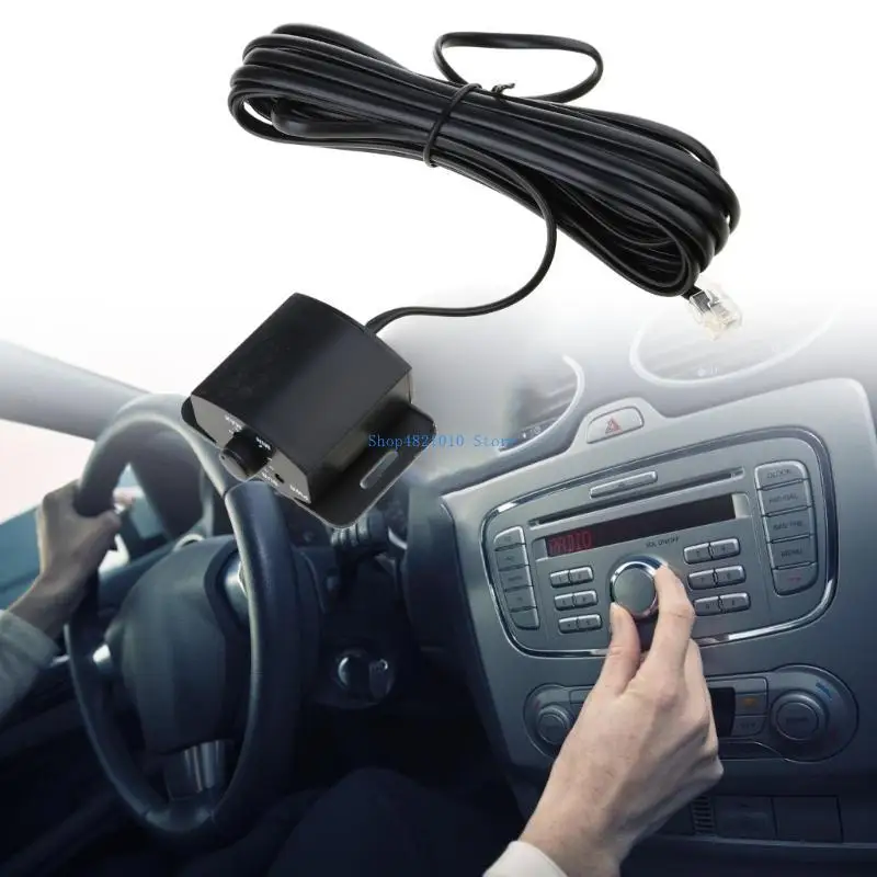T3LF Auto Sound Controller Bass Remote Control Knob Volumes Adjuster for Vehicles