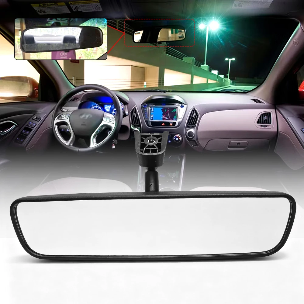 85101-3X100 Interior Rearview Mirror for Hyundai Tucson 2012-2018 Accent 2014-2017 Car Rear View Mirror Replacement