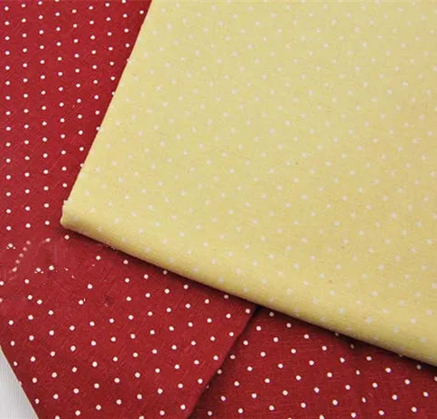 Bundle Fabric Bundle Polka Dot Fabric Bundle Colorful Pokla Dots Style Linen Bundle 7 Fat 8th Quarters Pieces each 15\