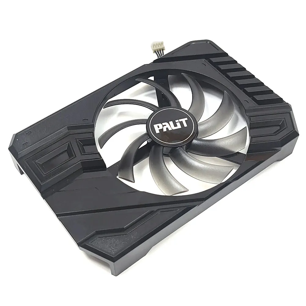 Original FDC10U12S9-C GTX 1660 StormX OC GPU Fan，For PALIT GTX 1660 Ti、1660 SUPER、1660、1650 StormX OC Video Card Cooling fan