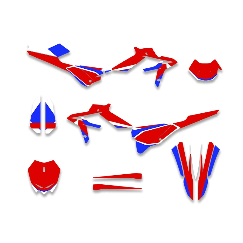 SPACE MOTO Motocross Graphics Background Decals Sticker For BETA 20-22 Beta Xtrainer