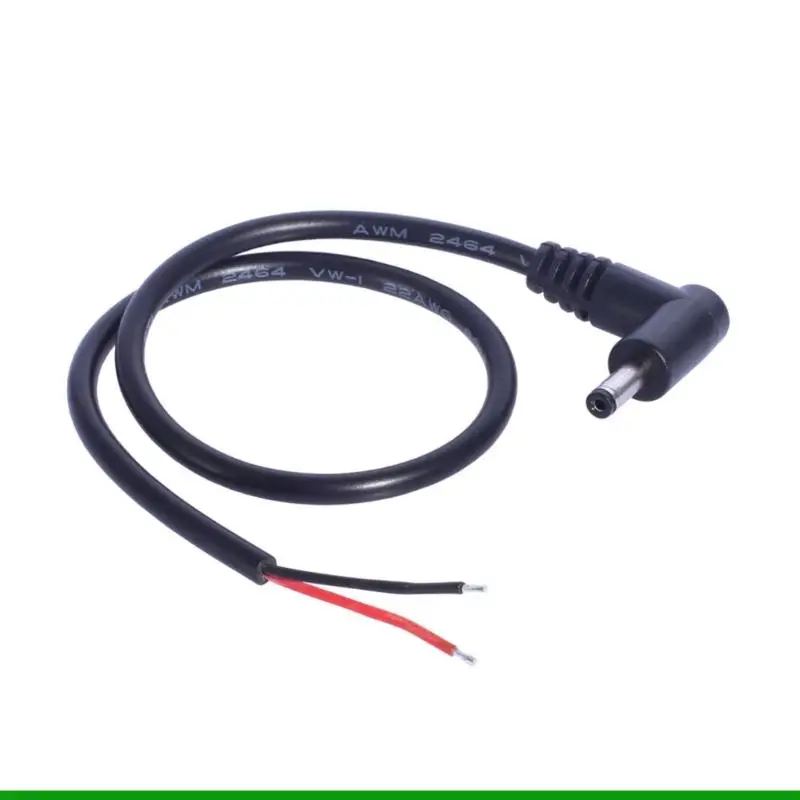 u55c الزاوية اليمنى المرنة 3.5x1.35mm الذكور سلك طاقة سلك سلك امتداد لشرائح LED ملحقات إلكترونية الملحقات الإلكترونية #5