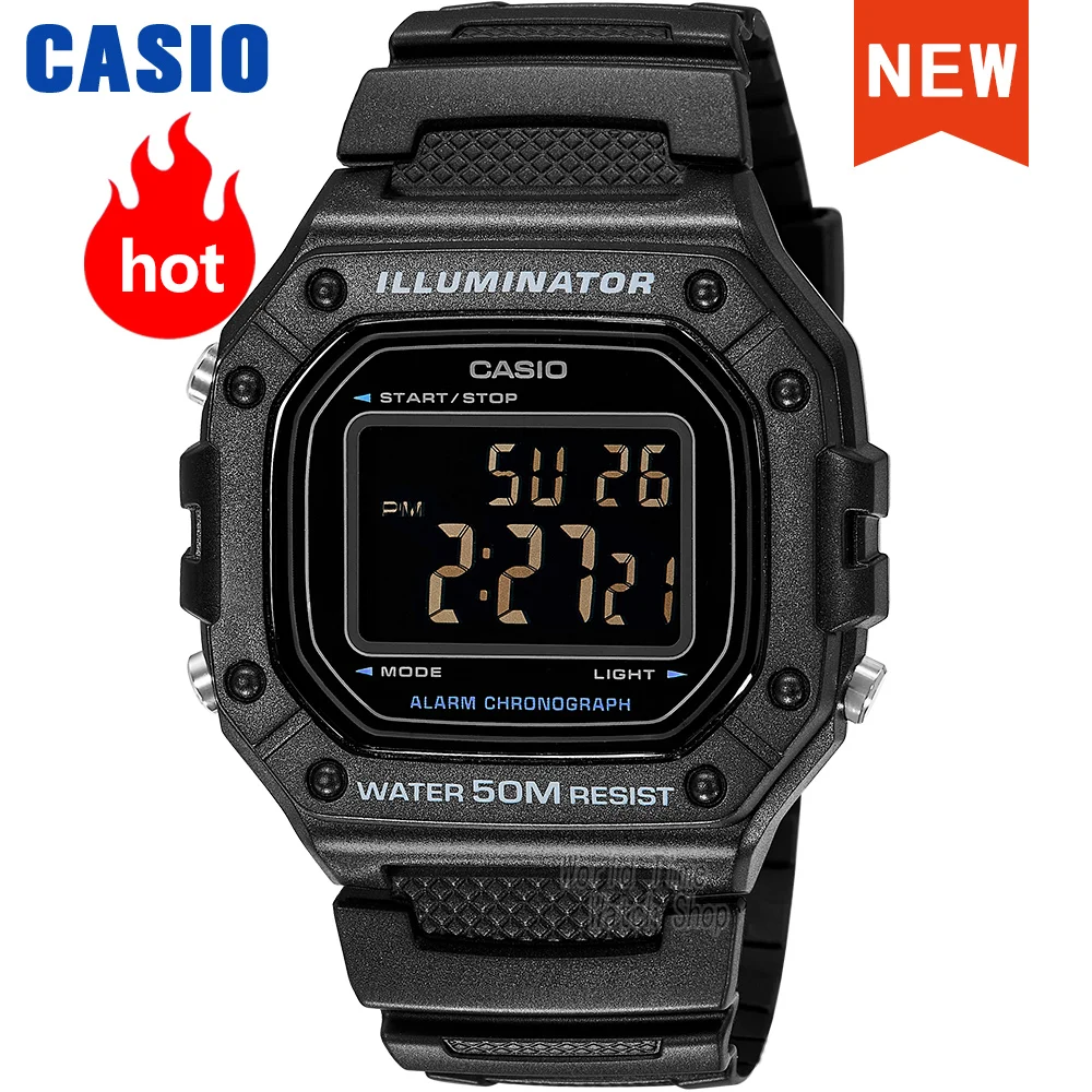 Zegarek Casio dla mężczyzn zestaw marki luksusowy LED wojskowy cyfrowy tryb wielofunkcyjny sportowy kwarcowy modny zegarek relogio masculino