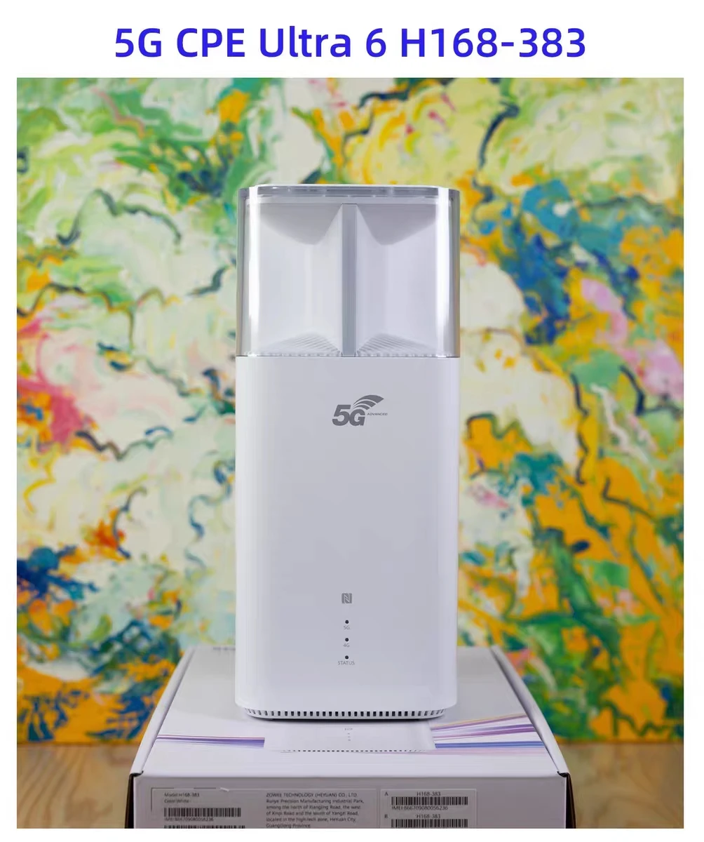

Unlocked 5G CPE5 Ultra6 WiFi7 Router H168-383 Dual Band WiFi6 11.7Gbps 5G Indoor Outdoor Router Sim Card For HUAWEI