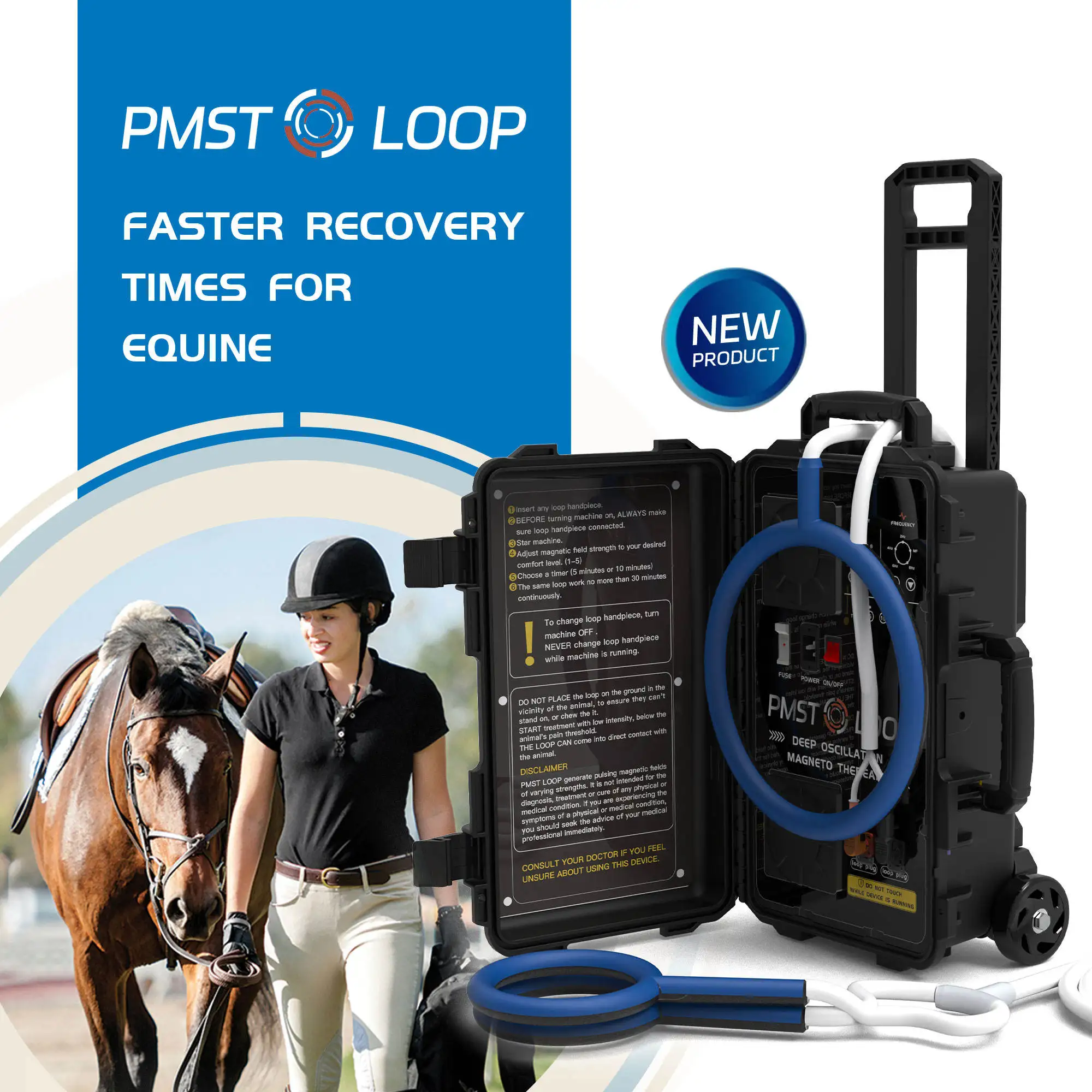 

Horse Health Care Physiotherapy Machine 6000GS Magnetic Pemf Machine PMST LOOP For Horse Pain Relief Equine Injury Recovery