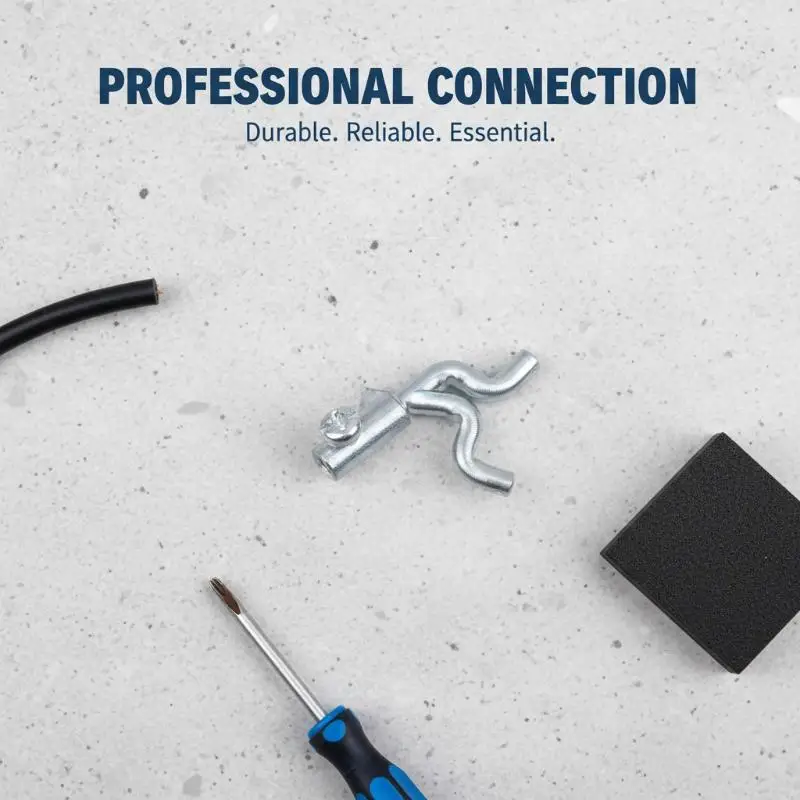 

Аксессуар для DIY: 1 шт. кабельный коннектор для крепления к ноге собаки, Z-образный, с одним отверстием.