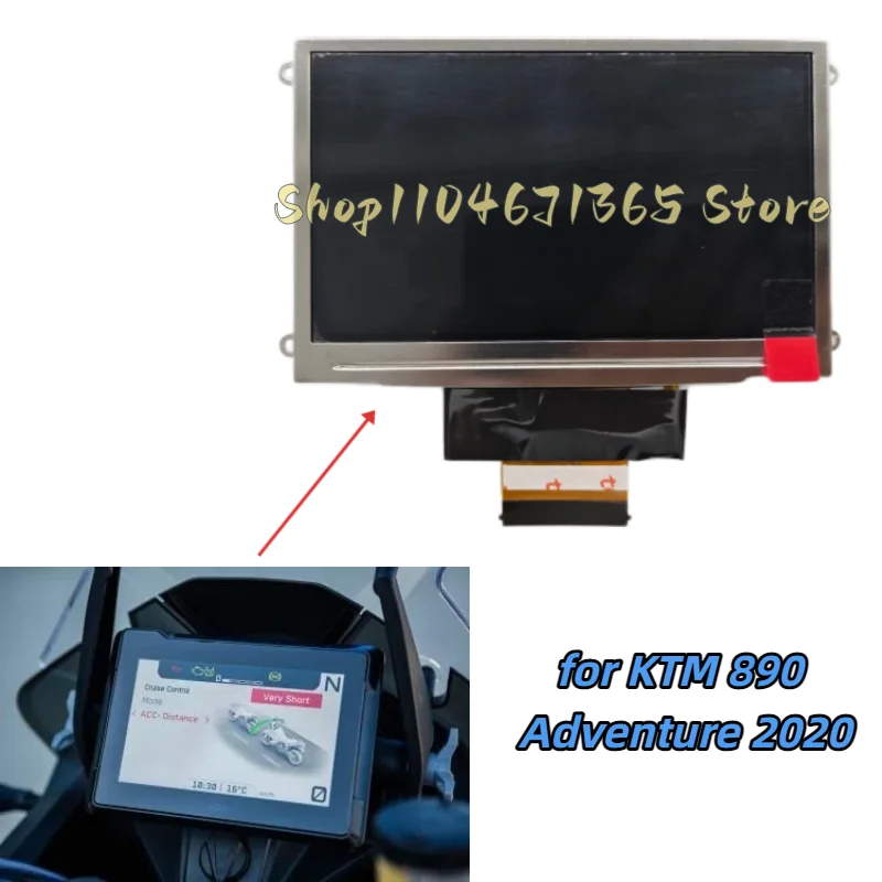 

LCD Display for KTM 890 Adventure 2020 Model Ultra-thin Motorcycle Speedometer Instrument Accessory