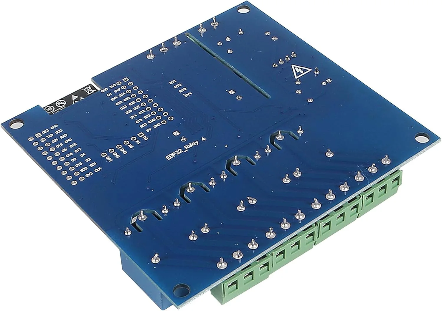 1pc AC/DC Powered FOR ESP32 WiFi Wireless Communication 4 Channel Relay Module Development Board For Wireless Control