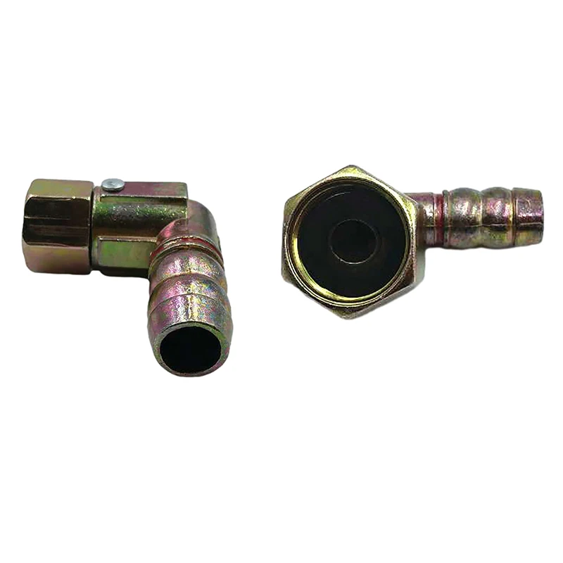 Brass Hose Fitting 11mm 19mm Gas Cooker Universal Joint Hose Connection Internal Thread Intake Elbow Screw Connector Coupler