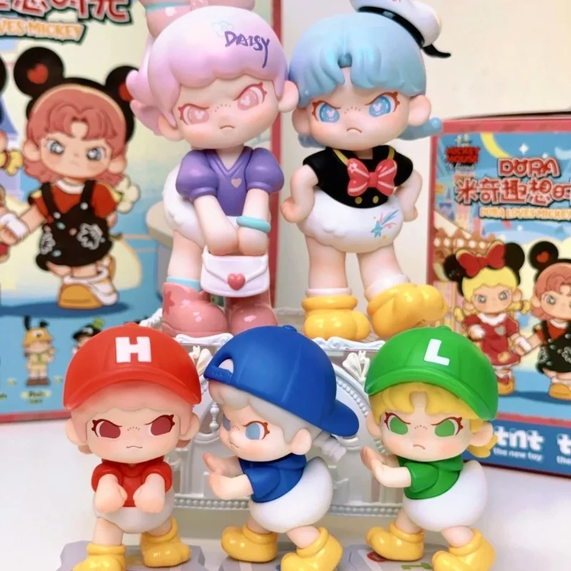 

Новая Toptoy Collaboration Дора Микки Fun Time слепая коробка модная игрушка фигурка милый орнамент для мужчин и женщин подарки на день рождения