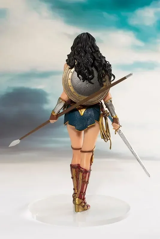 DC Heroes Wonder Woman Figure Toys Doll 19cm DC Justice League ARTFX Wonder Woman Statue Collection Model Action Figure Toys