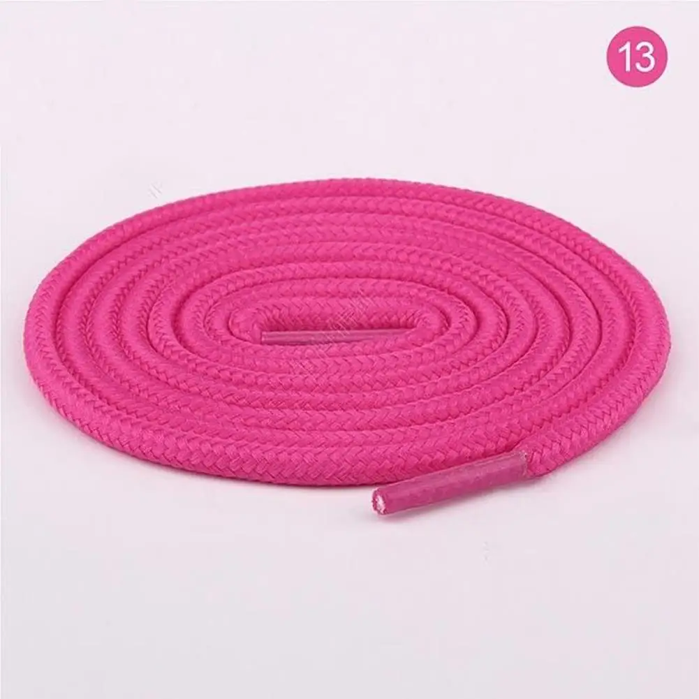 1Pair Round Solid Shoelaces Top Quality Polyester Shoes Lace Solid Classic Round Shoelace 70cm,100cm,150cm,160cm