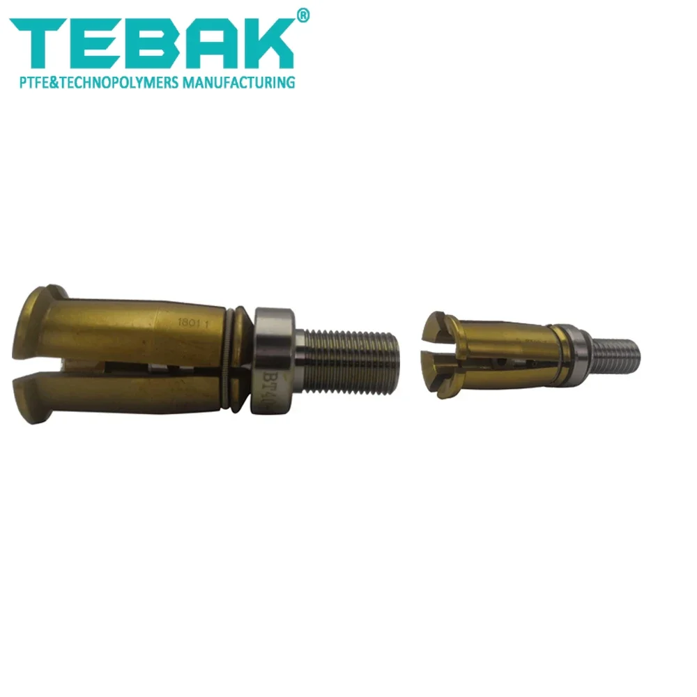 4 Petal Clamp Pull Claw High Accuracy BT30-45/BT40-45 degree CNC Milling Machine Spindle ToolM10 Male Thread