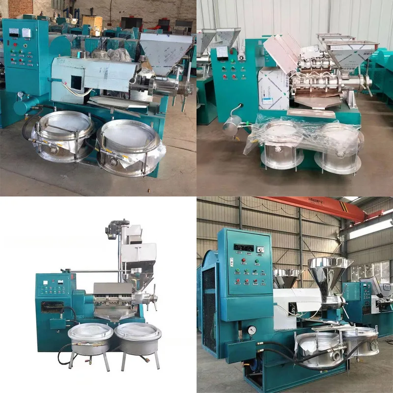 

New Automatic Spiral Large Edible Rapeseed Oil Press Machine