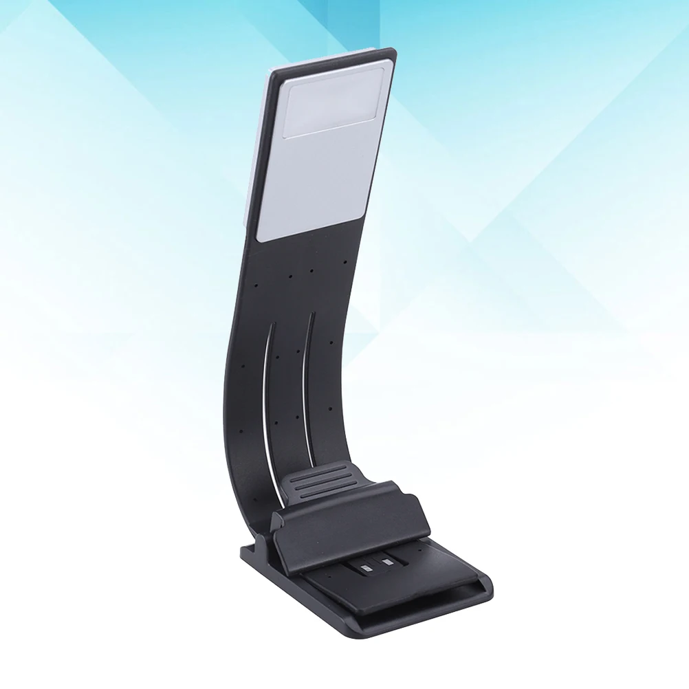 

Chargeable Folding Book Lamp Office Bedside Lamps Desk Clip on Reading Light for