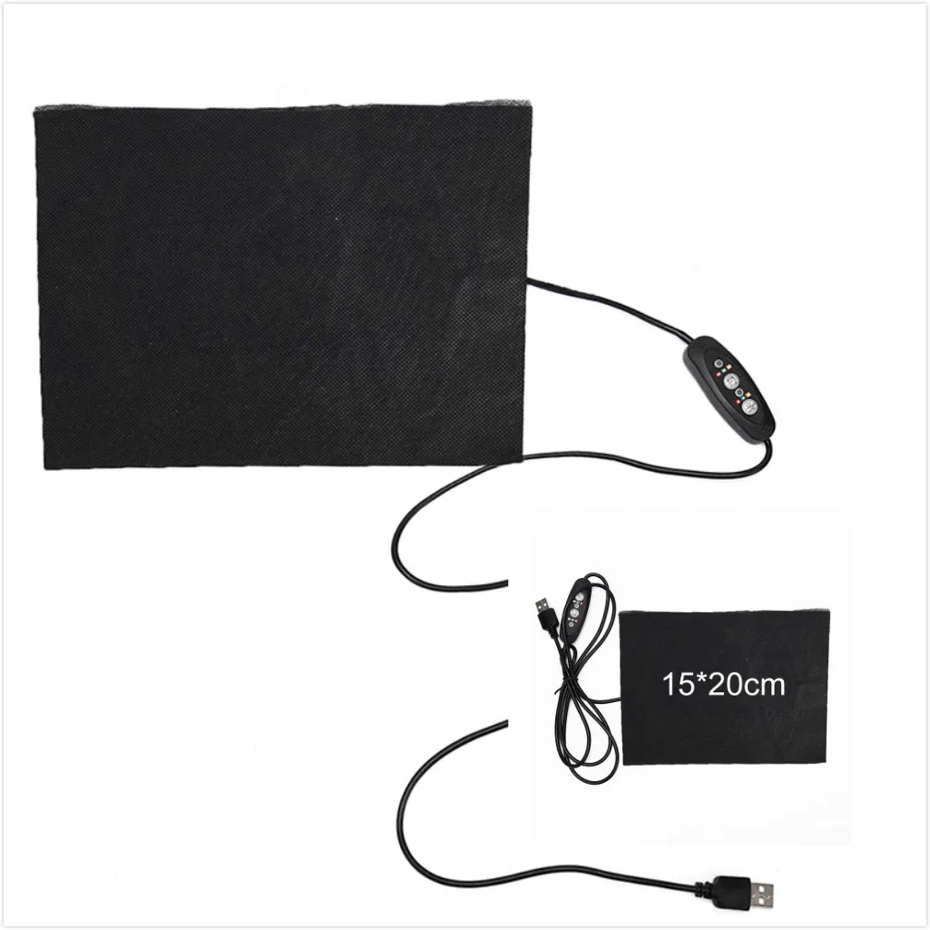 Hand Warmer USB Heating Film Electric Winter Infrared Fever Heat Mat Carbon Fiber Heating Pad