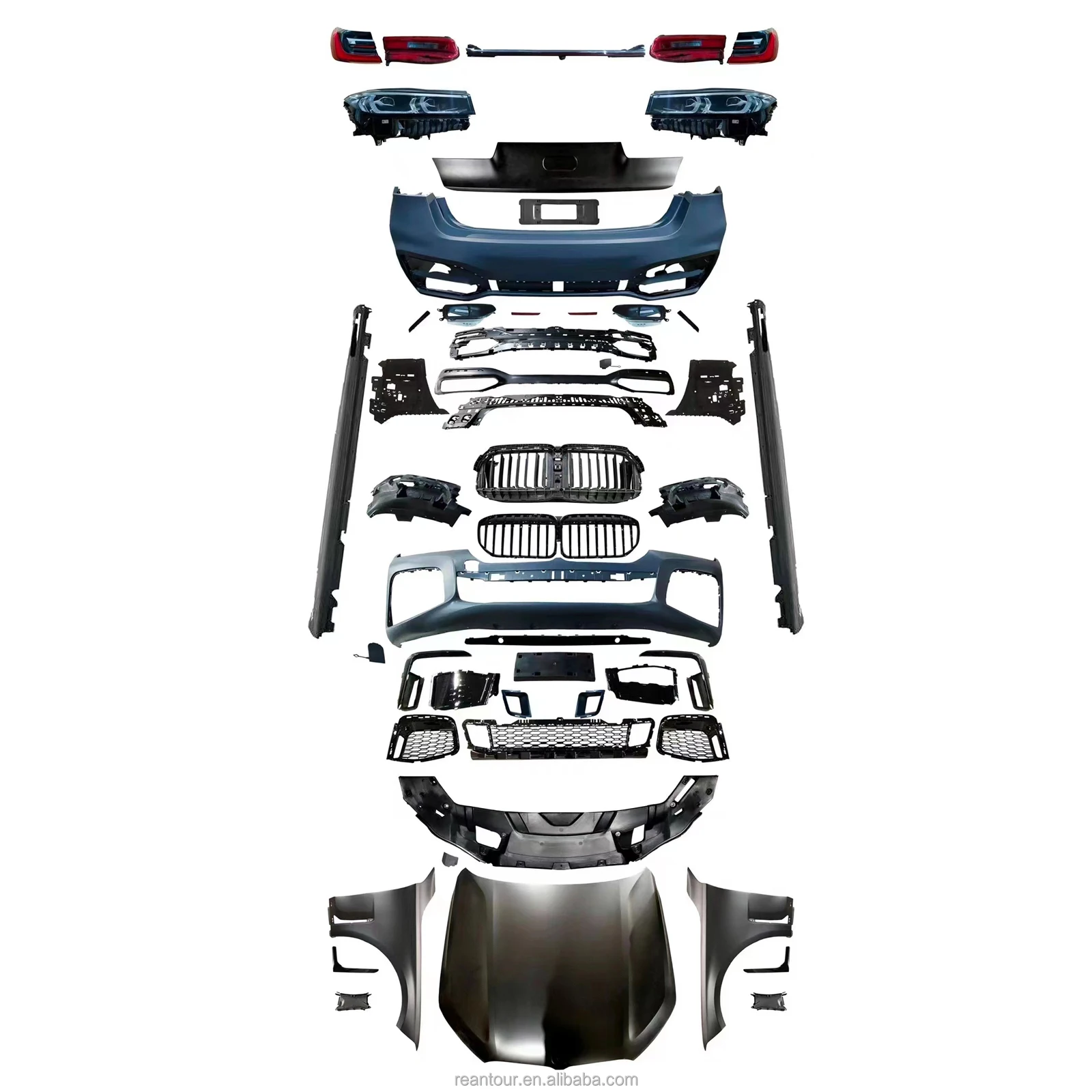 

STLF Factory Direct Supply Retrofit Body Kits for BMWs 7-Series F01 F02 Upgrade to G12 G70 Car Accessories