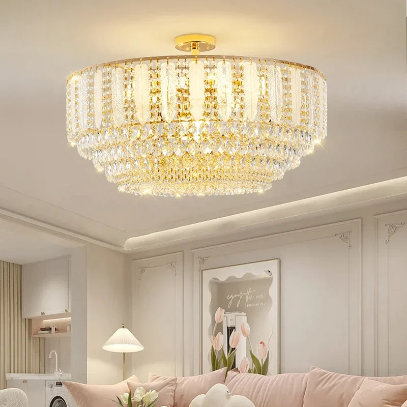 Modern Living Room Pendant Lights Elegant Decoration Home Decoration Pendant Lights Ceiling Luxury Indoor Lighting Lustres LLPL