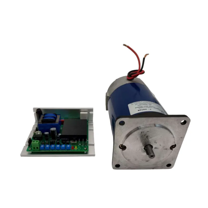 LK90ZYT103 square flange 230W3000 rpm motor 110V permanent magnet brushed DC motor kit
