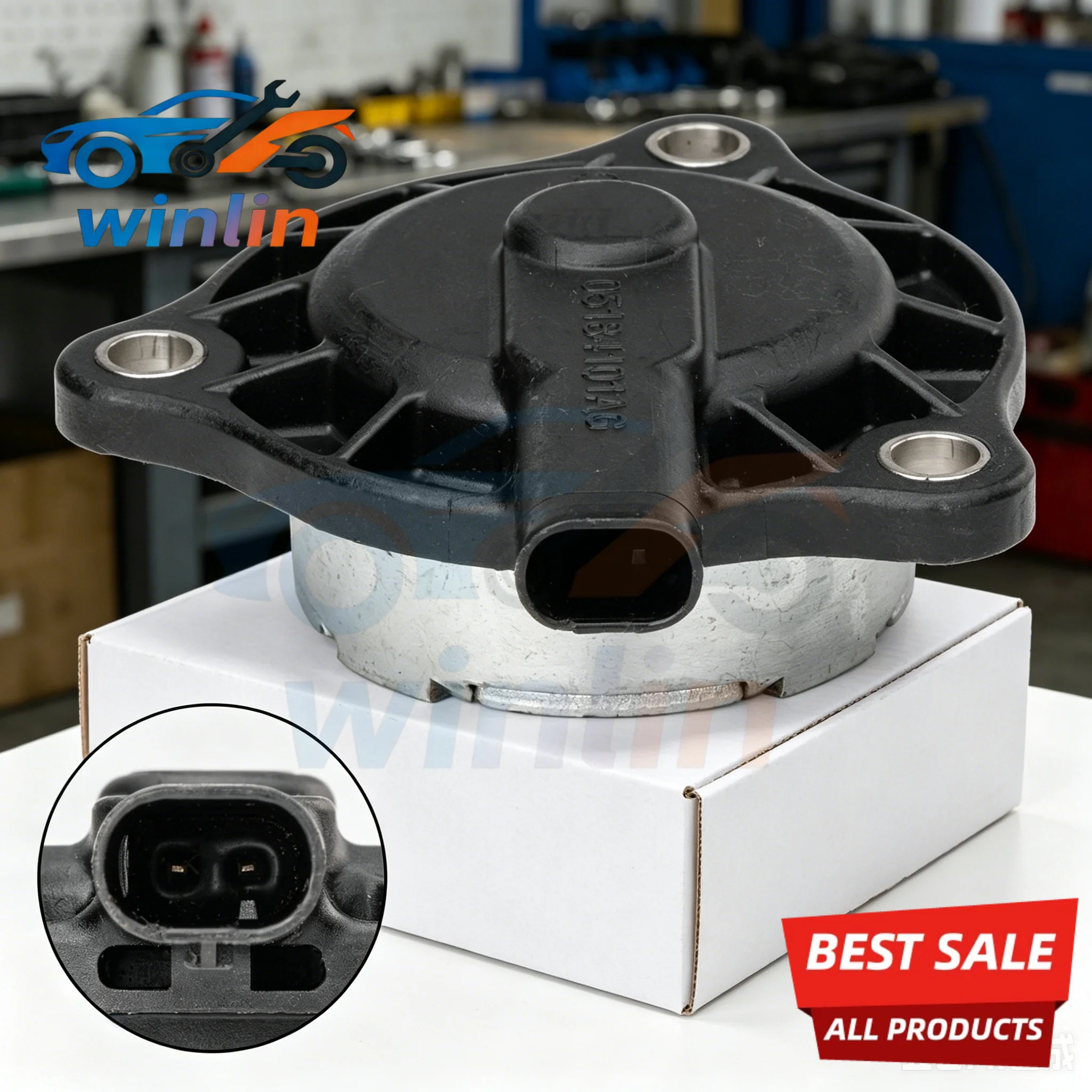 OEM 4 Pcs Camshaft Phaser Actuator VVT Solenoid 05184101AG For Chrysler Dodge Challenger Jeep Cherokee ProMaster 3.6L V6