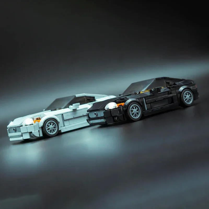 392 Piezas MOC Jaguar XKR, Coche Deportivo, Vehículo de Carreras Speed Champion, Bloques de Construcción, Ladrillos Creativos, Juguetes para Niños
