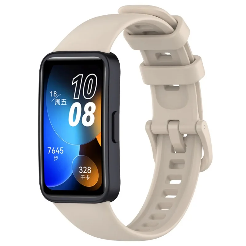 حزام سيليكون رسمي لهواوي باند 10/9/8 حزام SmartWatch استبدال سوار معصمه اكسسوارات هواوي باند 10 كوريا #2